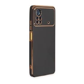 BSSM Volet Silikon - Siyah Xiaomi Poco X4 Pro 5G Kılıf
