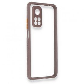BSSM Xiaomi Mi 10T Pro Miami Şeffaf Silikon Açık Mor Kılıf