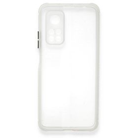 BSSM Xiaomi Mi 10T Pro Miami Şeffaf Silikon Şeffaf Kılıf