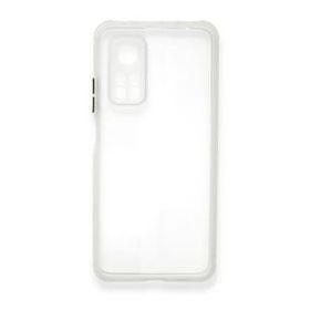BSSM Xiaomi Mi 10T Pro Miami Şeffaf Silikon Şeffaf Kılıf