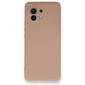 BSSM Xiaomi Mi 11 Kılıf Nano İçi Kadife Silikon Pudra Kılıf