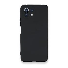 BSSM Xiaomi Mİ 11 Lite Nano içi Kadife Silikon Lacivert Kılıf