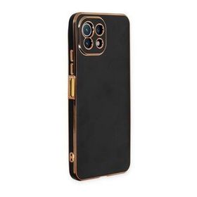 BSSM Xiaomi Mi 11 Lite Volet Silikon Siyah Kılıf
