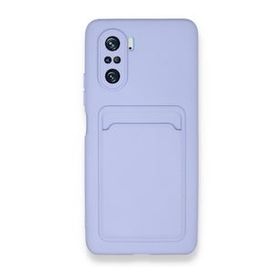 BSSM Xiaomi Mi 11İ Kelvin Kartvizitli Silikon Lila Kılıf
