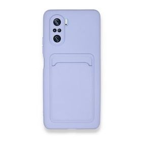BSSM Xiaomi Mi 11İ Kelvin Kartvizitli Silikon Lila Kılıf