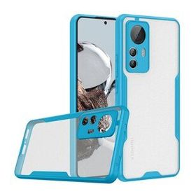 BSSM Xiaomi Mi 12T Platin Silikon Mavi Kılıf