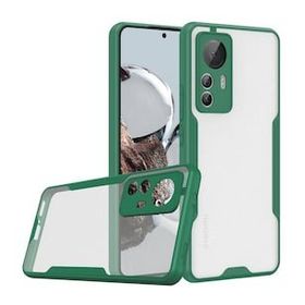 BSSM Xiaomi Mi 12T Platin Silikon Yeşil Kılıf