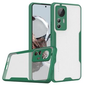 BSSM Xiaomi Mi 12T Platin Silikon Yeşil Kılıf