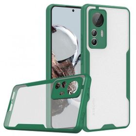 BSSM Xiaomi Mi 12T Platin Silikon Yeşil Kılıf