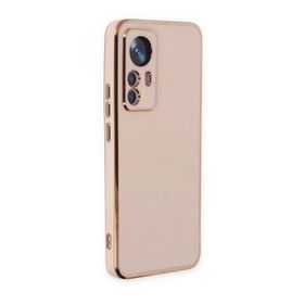 BSSM Xiaomi Mi 12T Pro Volet Silikon Pembe Kılıf