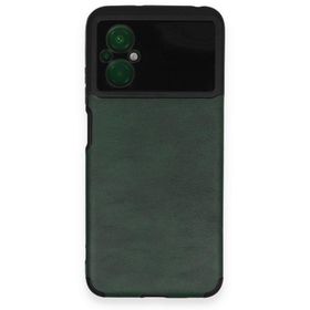 BSSM Xiaomi Poco M5 Loop Deri Silikon Yeşil Kılıf