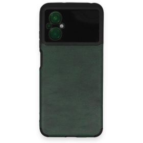 BSSM Xiaomi Poco M5 Loop Deri Silikon Yeşil Kılıf