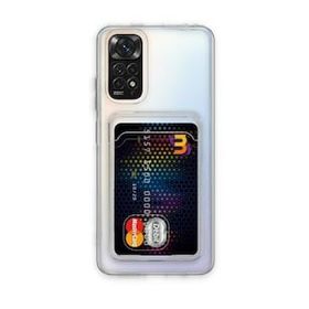 BSSM Xiaomi Redmi Note 11 Pro Kart Şeffaf Silikon Cep Telefonu Kılıfı