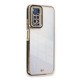 BSSM Xiaomi Redmi Note 11 Pro Liva Lens Silikon Siyah Cep Telefonu Kılıfı