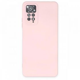 BSSM Xiaomi Redmi Note 11 Pro Nano İçi Kadife Silikon Pudra Kılıf