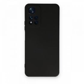 BSSM Xiaomi Redmi Note 11 Pro Plus 5G Nano İçi Kadife Siyah Silikon Kılıf