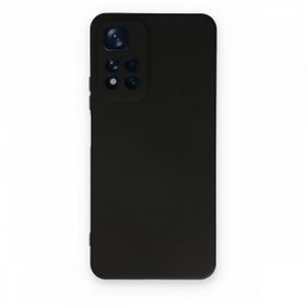 BSSM Xiaomi Redmi Note 11 Pro Plus 5G Nano İçi Kadife Siyah Silikon Kılıf