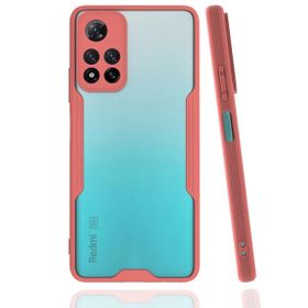BSSM Xiaomi Redmi Note 11 Pro Plus 5G Platin Silikon Pembe Kılıf