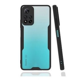 BSSM Xiaomi Redmi Note 11 Pro Plus 5G Platin Siyah Silikon Kılıf
