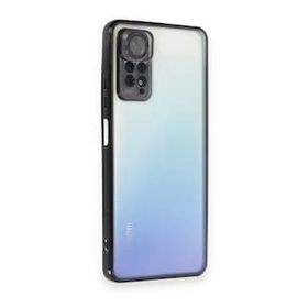 BSSM Xiaomi Redmi Note 11 Pro Razer Lensli Silikon Siyah Kılıf