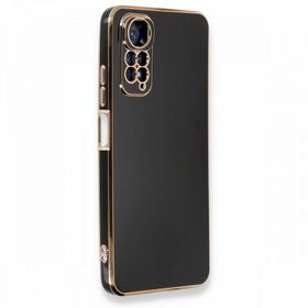 BSSM Xiaomi Redmi Note 11 Volet Silikon Siyah Kılıf
