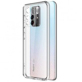 BSSM Xiaomi Redmi Note 11T Lüx Şeffaf Silikon Kılıf