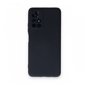 BSSM Xiaomi Redmi Note 11T Nano İçi Kadife Silikon Lacivert Kılıf