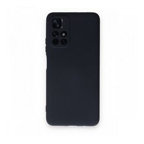 BSSM Xiaomi Redmi Note 11T Nano İçi Kadife Silikon Lacivert Kılıf