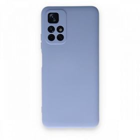 BSSM Xiaomi Redmi Note 11T Nano İçi Kadife Silikon Lila Kılıf
