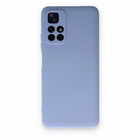 BSSM Xiaomi Redmi Note 11T Nano İçi Kadife Silikon Lila Kılıf
