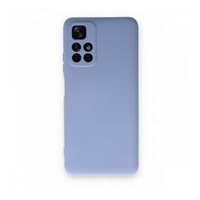 BSSM Xiaomi Redmi Note 11T Nano İçi Kadife Silikon Lila Kılıf