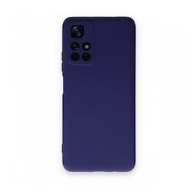 BSSM Xiaomi Redmi Note 11T Nano İçi Kadife Silikon Mor Kılıf