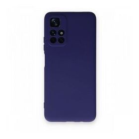 BSSM Xiaomi Redmi Note 11T Nano İçi Kadife Silikon Mor Kılıf