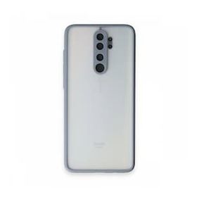 BSSM Xiaomi Redmi Note 8 Pro Montreal Silikon Kapak Gri Kılıf