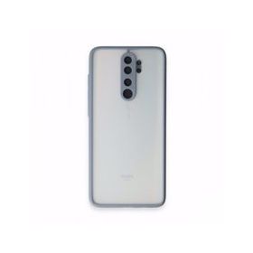 BSSM Xiaomi Redmi Note 8 Pro Montreal Silikon Kapak Gri Kılıf