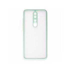 BSSM Xiaomi Redmi Note 8 Pro Montreal Silikon Kapak Turkuaz Kılıf