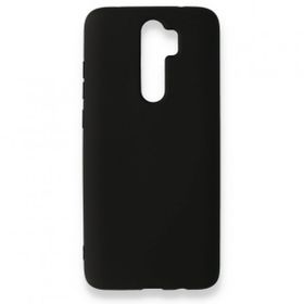 BSSM Xiaomi Redmi Note 8 Pro Nano İçi Kadife Siyah Silikon Kılıf