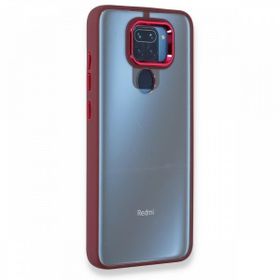 BSSM Xiaomi Redmi Note 9 4G Dora Kapak Kırmızı Kılıf