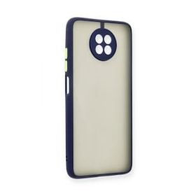 BSSM Xiaomi Redmi Note 9 5G Montreal Silikon Kapak Lacivert Kılıf