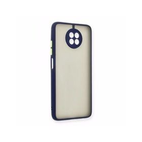 BSSM Xiaomi Redmi Note 9 5G Montreal Silikon Kapak Lacivert Kılıf