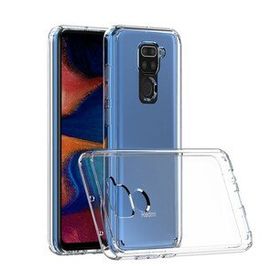 BSSM Xiaomi Redmi Note 9 Lüx Şeffaf Silikon Şeffaf Kılıf