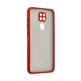 BSSM Xiaomi Redmi Note 9 Montreal Silikon Kapak Kırmızı Kılıf