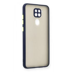 BSSM Xiaomi Redmi Note 9 Montreal Silikon Kapak Lacivert Kılıf