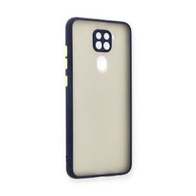 BSSM Xiaomi Redmi Note 9 Montreal Silikon Kapak Lacivert Kılıf