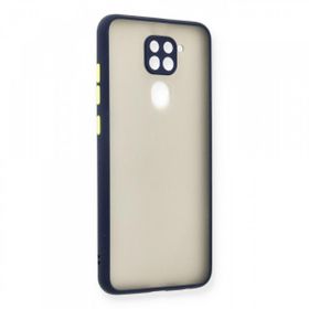 BSSM Xiaomi Redmi Note 9 Montreal Silikon Kapak Lacivert Kılıf