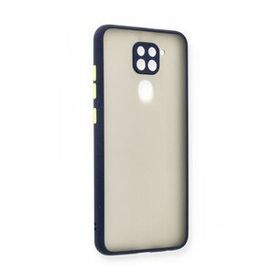 BSSM Xiaomi Redmi Note 9 Montreal Silikon Kapak Lacivert Kılıf