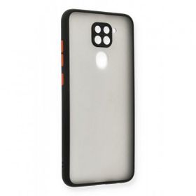 BSSM Xiaomi Redmi Note 9 Montreal Silikon Kapak Siyah Kılıf