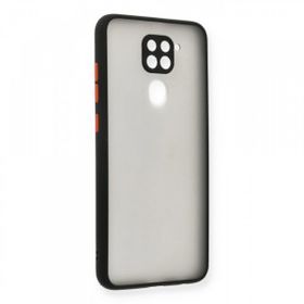 BSSM Xiaomi Redmi Note 9 Montreal Silikon Kapak Siyah Kılıf