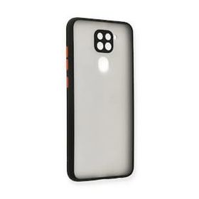 BSSM Xiaomi Redmi Note 9 Montreal Silikon Kapak Siyah Kılıf