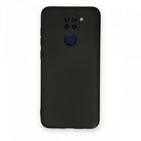 BSSM Xiaomi Redmi Note 9 Nano İçi Kadife Siyah Silikon Kılıf